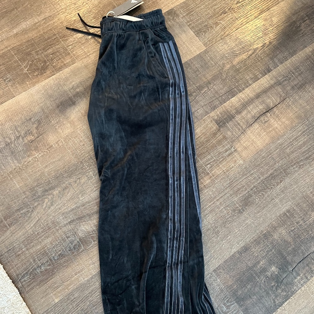Velour Adidas Pants New with Tag
